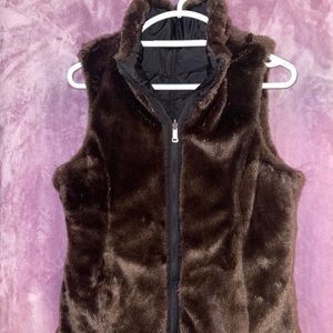Reversible Brown Vest